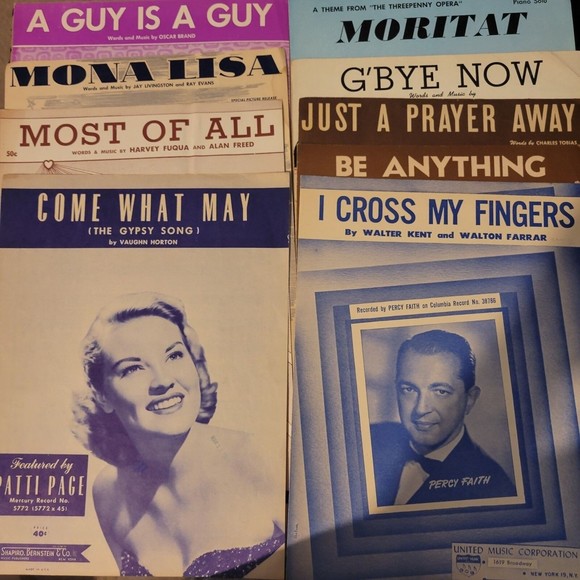 Sheet Music Lot - Picture 11 of 12